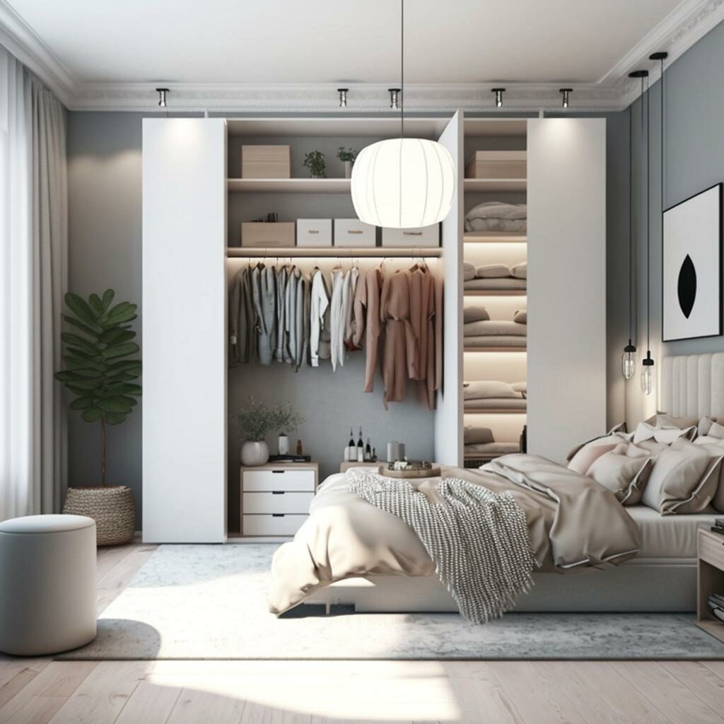 Kleiderschrank selektieren nach Feng Shui