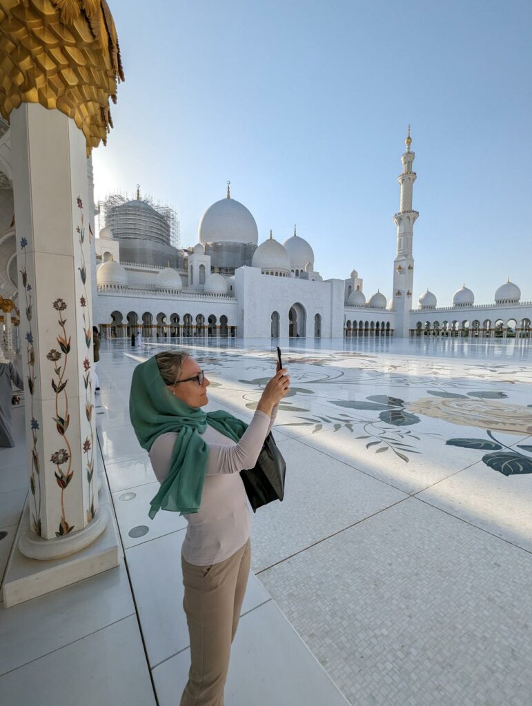 Annette Büchner - Abu Dhabi - Scheich Zayid Moschee